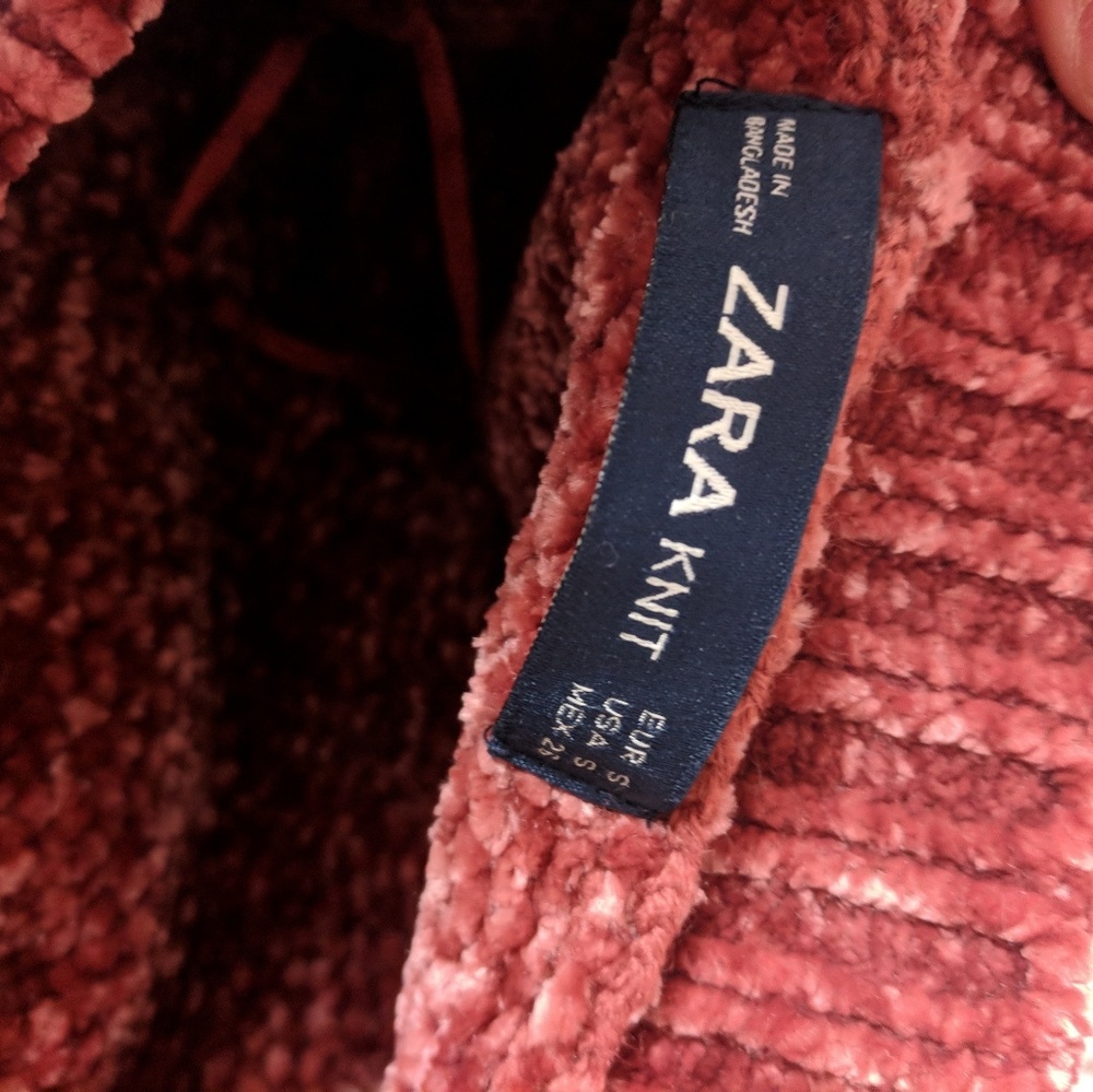 Women's Cozy Ribbed Sweater - Rust - Picture 5 of 5